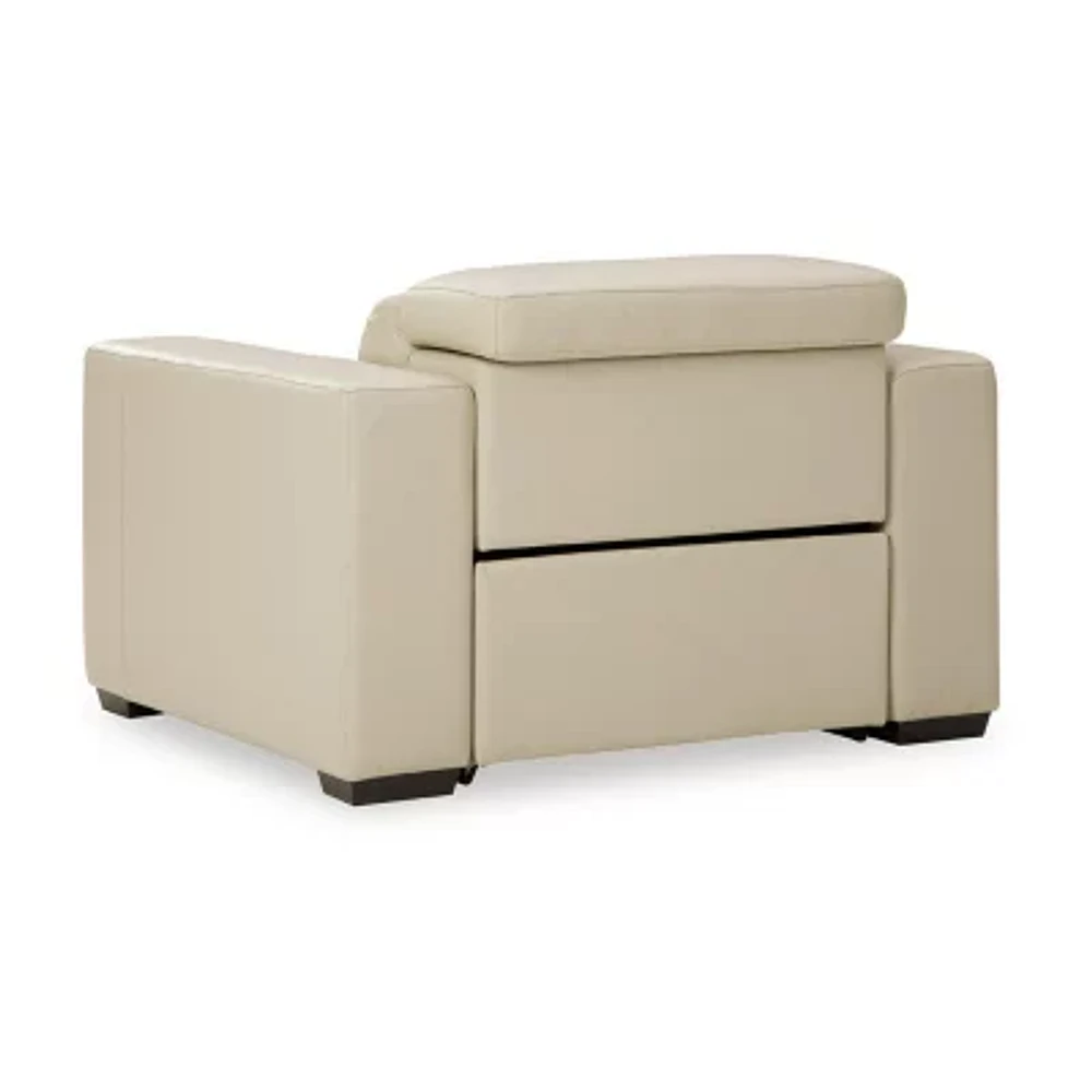 Signature Design By Ashley® Texline Dual Power Leather Recliner