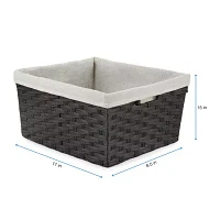 Home Expressions Large Woven Storage Bin