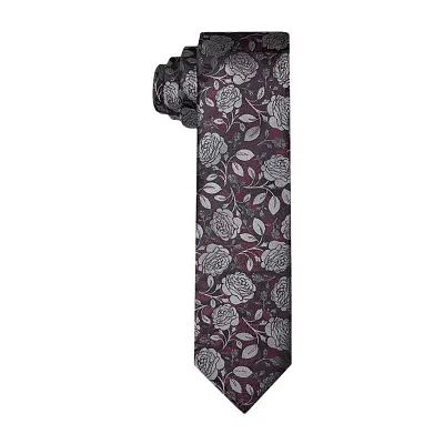 J. Ferrar Rose Floral Tie