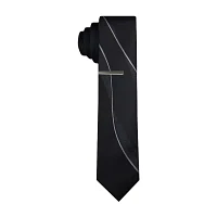 J. Ferrar Skinny Tonal Panel Ties