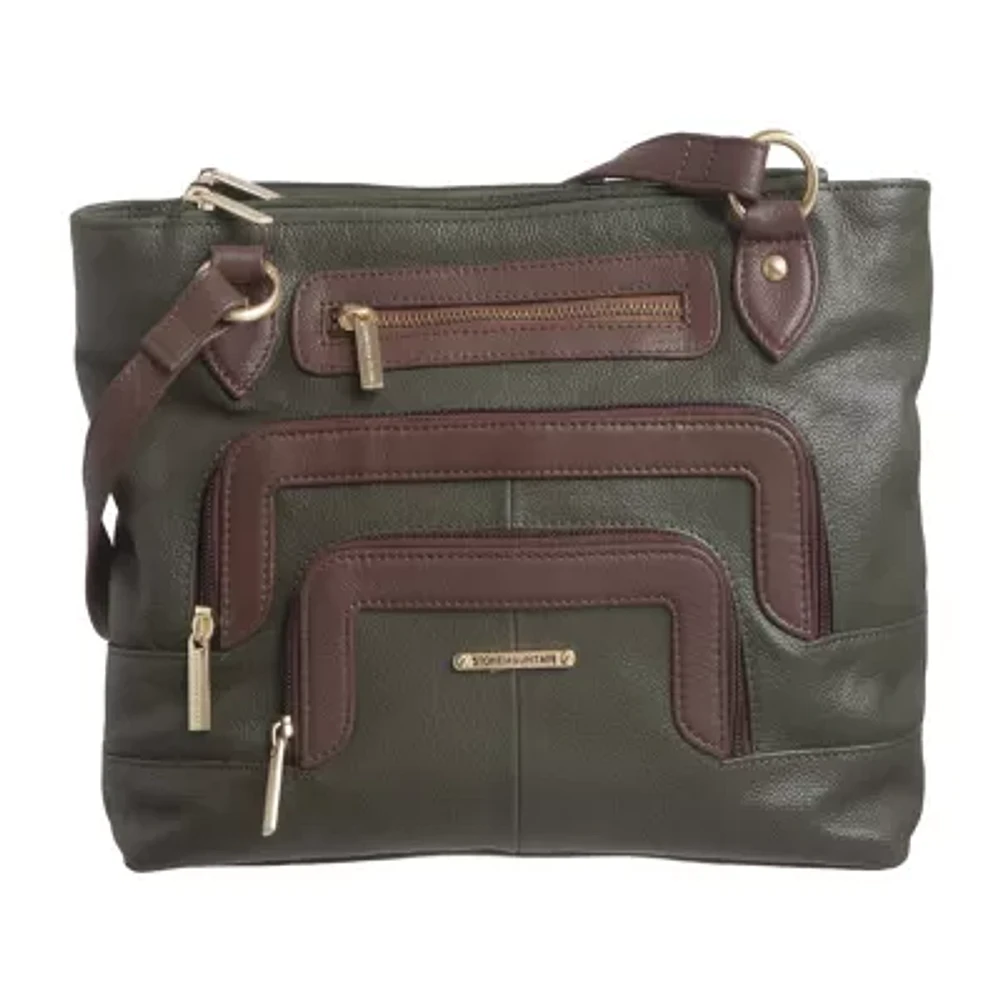 Stone Mountain Leather Montauk Ew Tote Bag