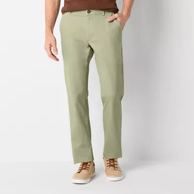 St. John's Bay Stretch Chino Mens Slim Fit Flat Front Pant