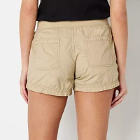 St. John's Bay Womens Mid Rise Stretch Fabric Soft Short