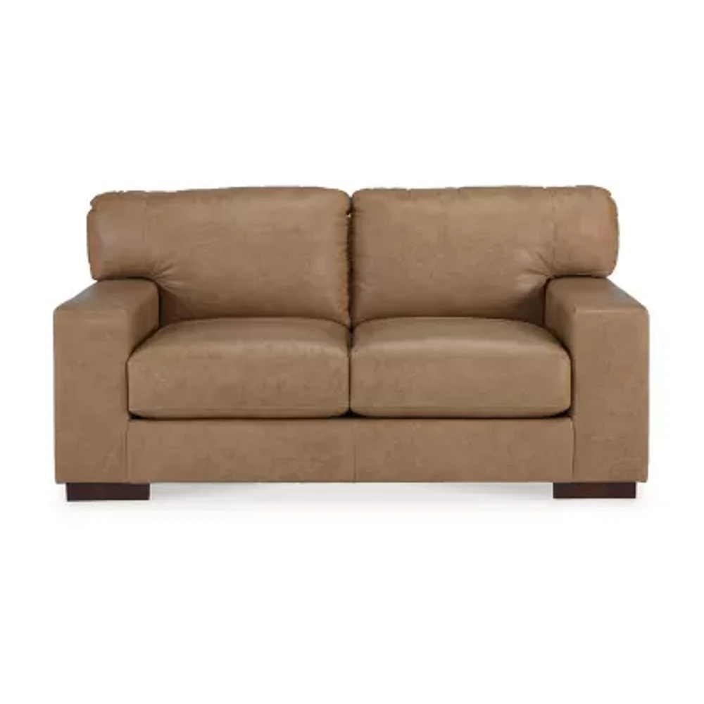 Signature Design By Ashley® Lombardia Leather Loveseat