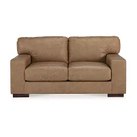 Signature Design By Ashley® Lombardia Leather Loveseat