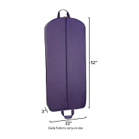 WallyBags 52" Deluxe Solids Travel Garment Bag