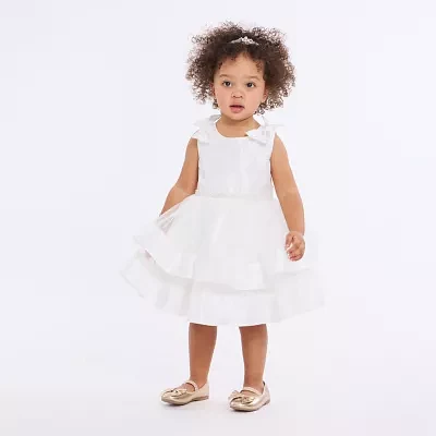 Bonnie Jean Toddler Girls Sleeveless Flower Girl Fit + Flare Dress