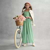 Thereabouts Little & Big Girls Sleeveless Jumpsuit