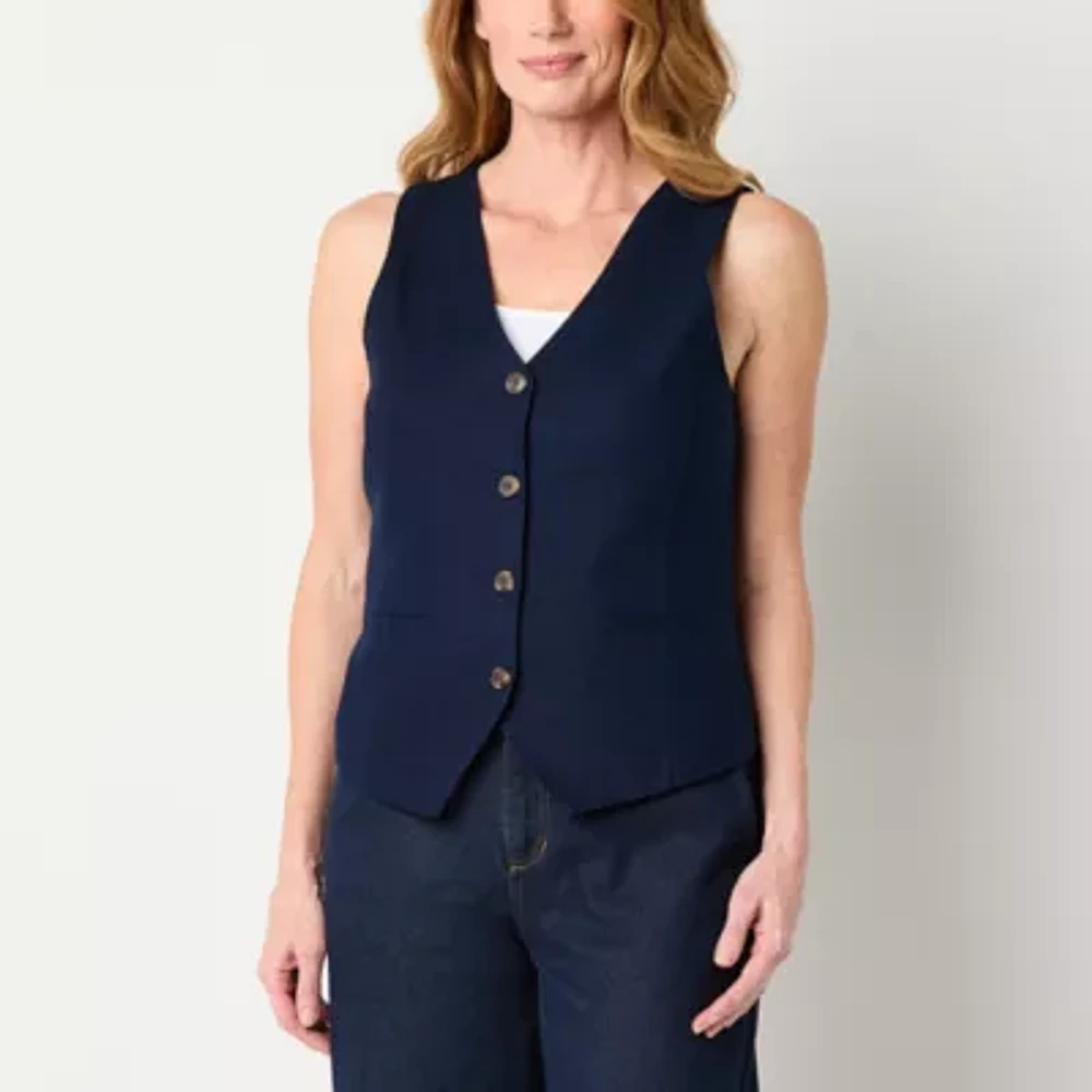 Liz Claiborne Womens Vest