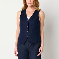 Liz Claiborne Womens Vest