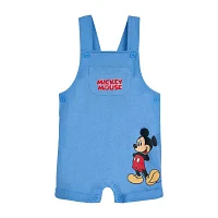 Disney Baby Boys 2-pc. Mickey Mouse Shortall Set