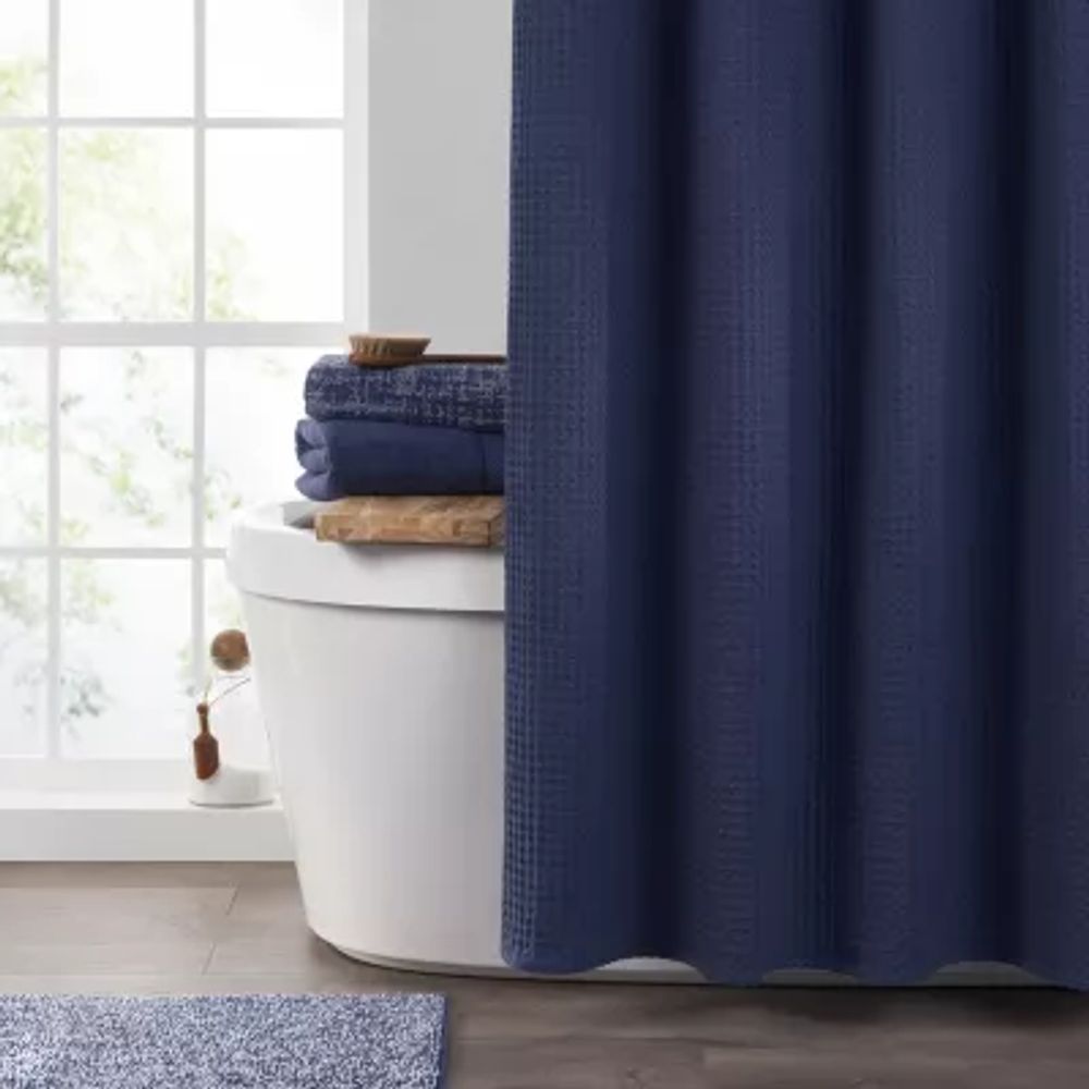 Fieldcrest Waffle Shower Curtain