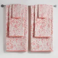 Fieldcrest Jacquard Tossed Bouquet Washcloth