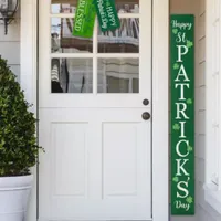 Glitzhome 60l Wooden St. Patricks Porch Sign St. Patricks Day Porch Sign