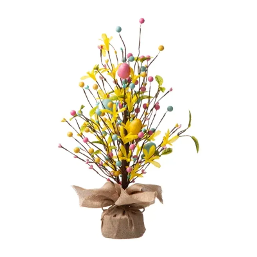 Glitzhome 18" Easter Egg Tree Tabletop Decor