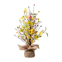 Glitzhome 18" Easter Egg Tree Tabletop Decor