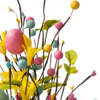 Glitzhome 18" Easter Egg Tree Tabletop Decor