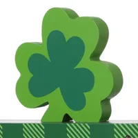 Glitzhome 11.5" St. Patrick's Lighted Tabletop Decor