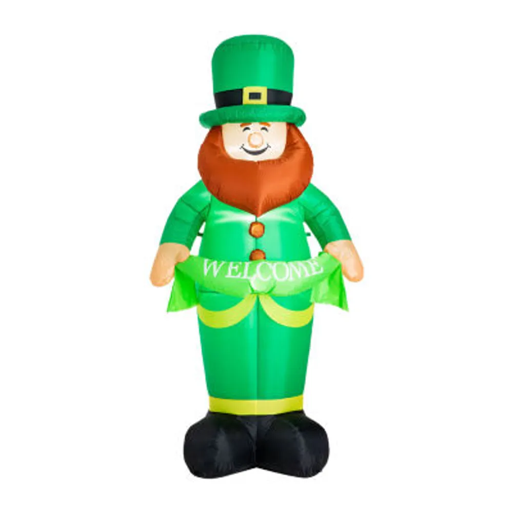 Glitzhome 8' St. Patrick's Outdoor Inflatable