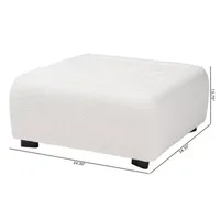 Athena Upholstered Ottoman