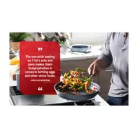 T-Fal 2-qt. Aluminum Sauce Pan with Lid