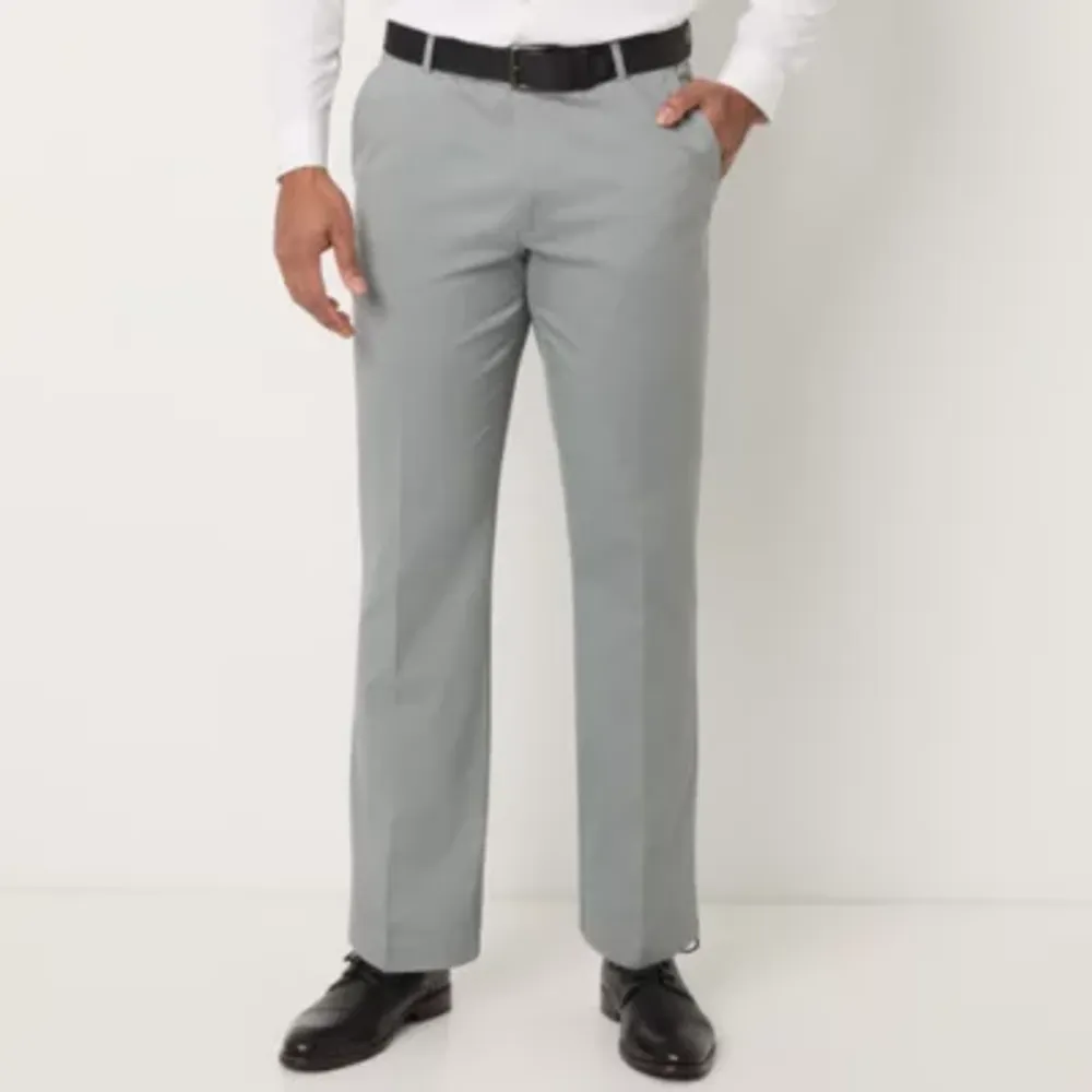 Stafford Mens Slim Fit Flat Front Pant