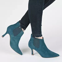 Journee Collection Womens Elitta Kitten Heel Booties