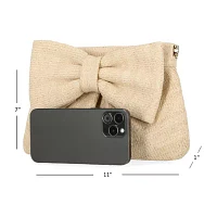 Gunne Sax by Jessica McClintock Vivienne Bow Clutch Evening Bag