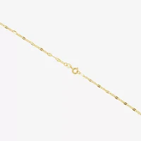 Silver Reflections Womens 14K Gold Over Brass Pendant Necklaces