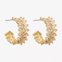 Mixit Hypoallergenic Gold Tone 8.1mm Hoop Earrings