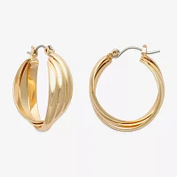 Mixit Womens 21.6mm Hypoallergenic Hoop Earrings