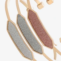 Monet Jewelry Gold Tone 3-pc. Cuff Bracelet