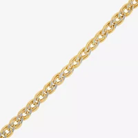 Made in Italy 14K Gold 18 Inch Hollow Curb Chain Necklace