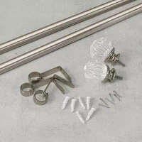 Umbra Acrylic 1 Adjustable Curtain Rod