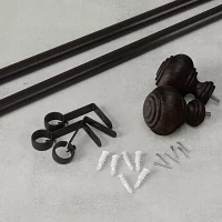 Umbra Banner Knob 1 Adjustable Curtain Rod