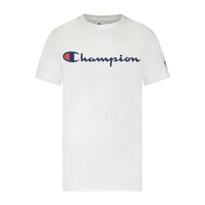 Champion Big Boys Crew Neck Short Sleeve Graphic T-Shirt