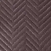 Fieldcrest Chevron Velvet Quilt