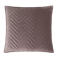 Fieldcrest Chevron Velvet Euro Sham