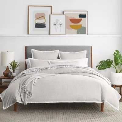 Fieldcrest Yarn Dye Heather 3-pc. Stripes Comforter Set