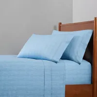 Fieldcrest 300 Thread Count Cotton Percale 2- Pack Pillowcases