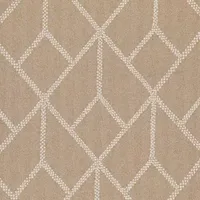 Eclipse Kerry Geo Diamond Rod Pocket Energy Saving Blackout Set of 2 Curtain Panels