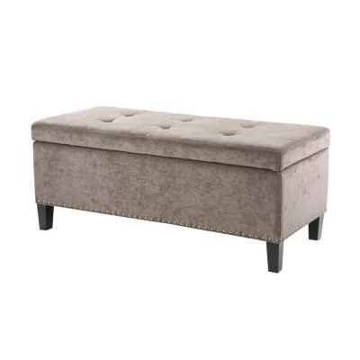 Madison Park Everly Storage Ottoman