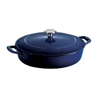 Tramontina® Gourmet 4-qt. Enameled Cast Iron Covered Braiser