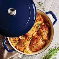 Tramontina® Gourmet 4-qt. Enameled Cast Iron Covered Braiser