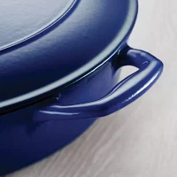 Tramontina® Gourmet 4-qt. Enameled Cast Iron Covered Braiser