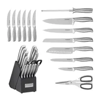 Cuisinart German Steel 15-pc. Knife Block Set