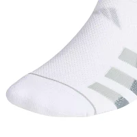 adidas 3 Pair No Show Socks Mens