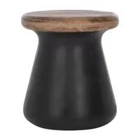 Button Patio Side Tables Weather Resistant Patio Side Table