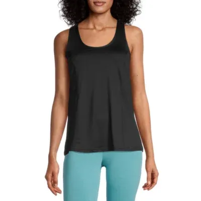 Xersion Womens Performance Scoop Neck Sleeveless Tank Top Tall