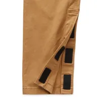 mutual weave Mens Easy-on + Easy-off Seated Wear Adaptive Regular Fit Flat Front Pant